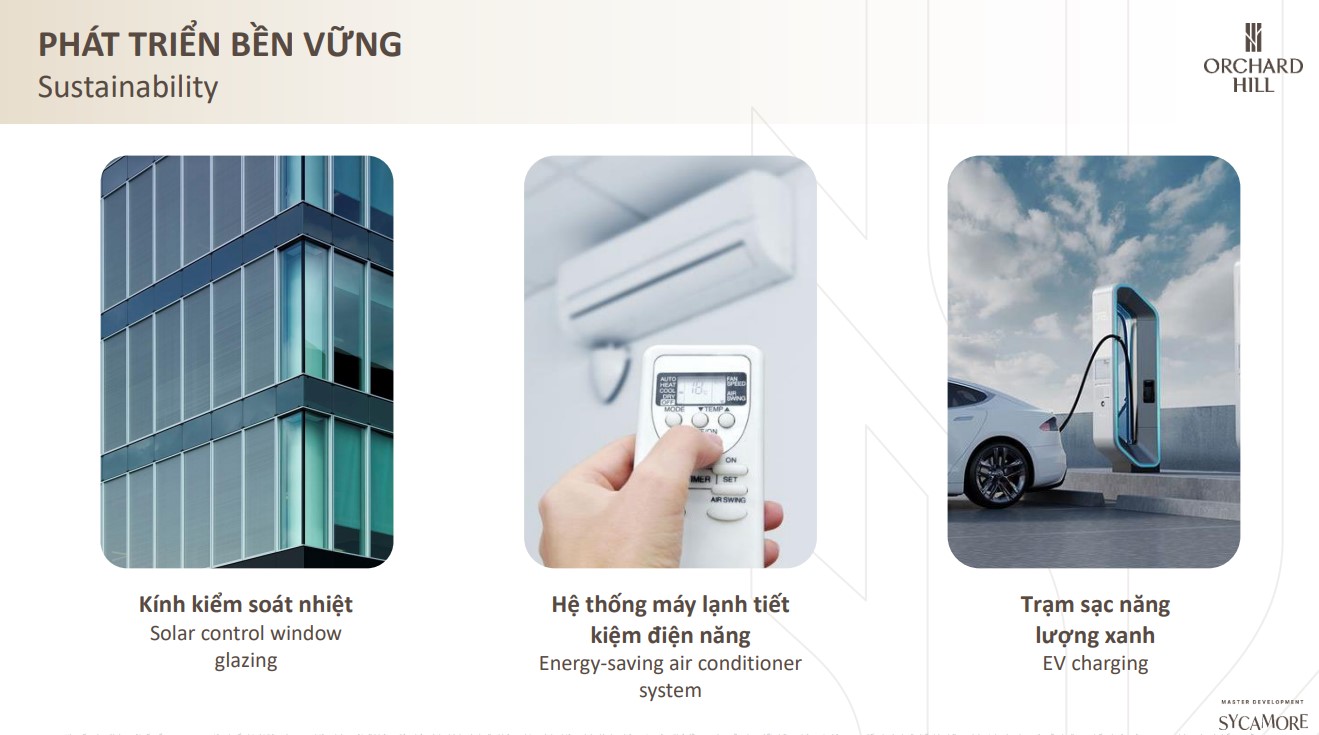 điểm nhất thiết kế orchard hill