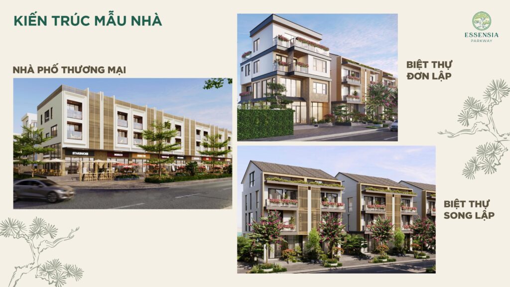 mau nha Essensia Parkway