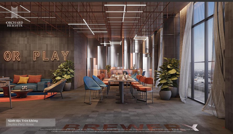 Tại sao nên đầu tư vào dự án Căn Hộ Orchard Heights? 15 Tiện ích nội khu: